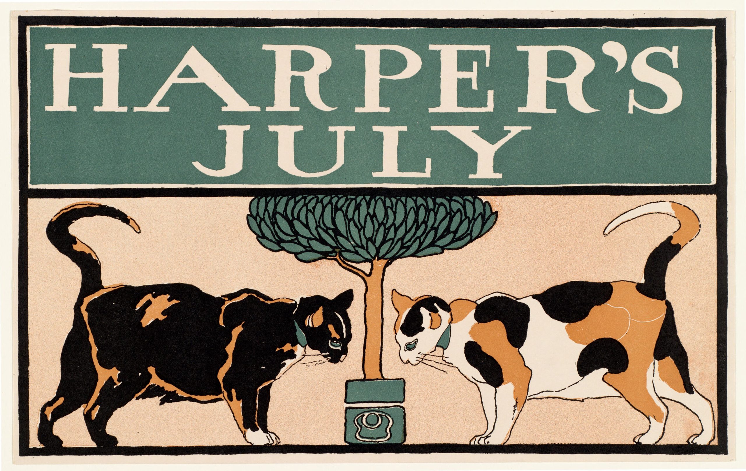 Harper's July by Edward Penfield
