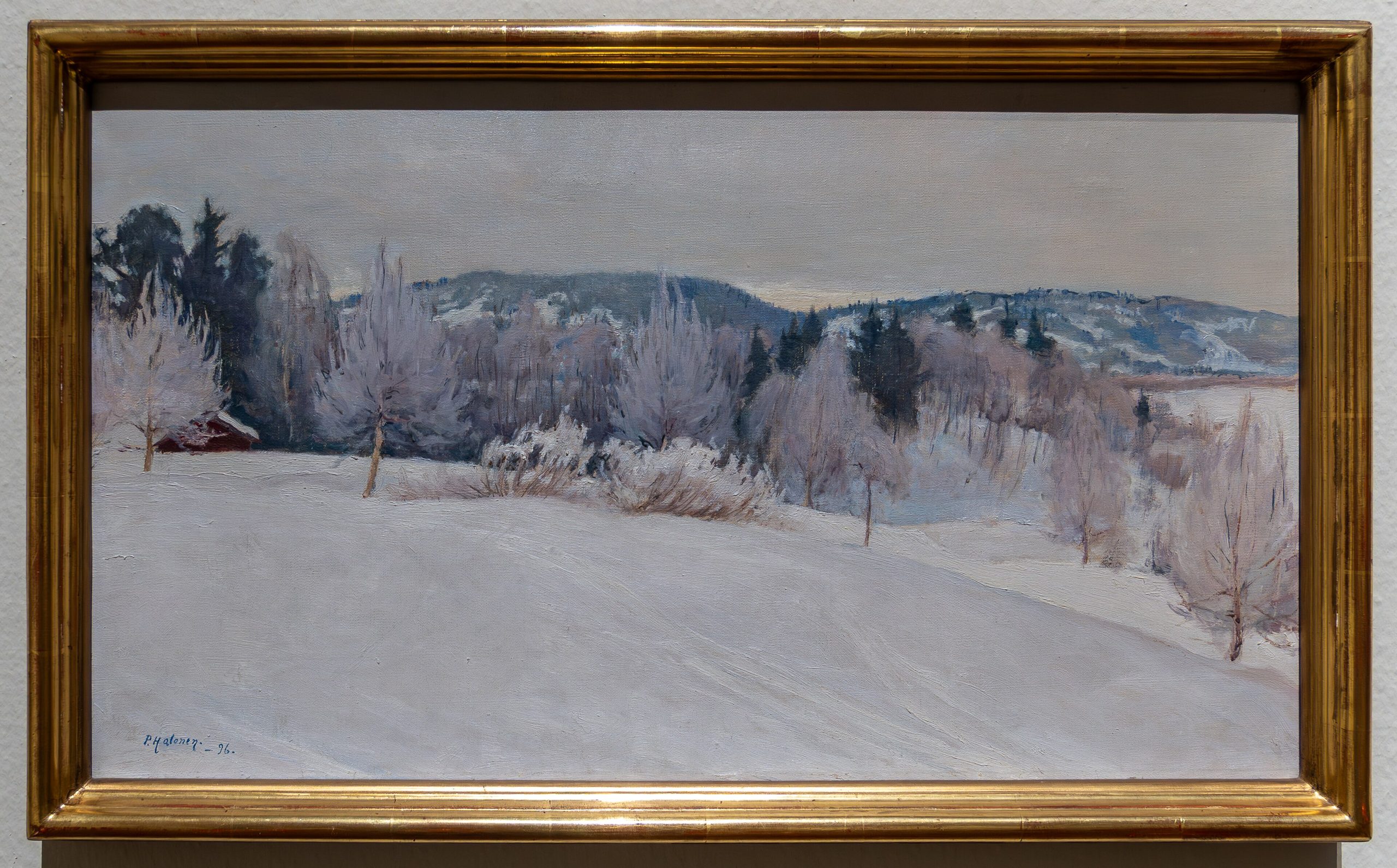 Winter Day in Karelia by Pekka Halonen